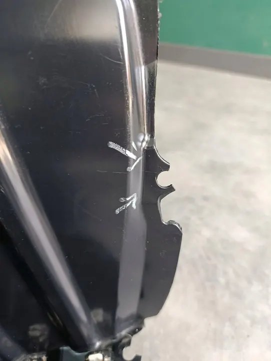 TOYOTA C-HR Etuvasen Lokasuoja OEM 53876-F4012 image 4