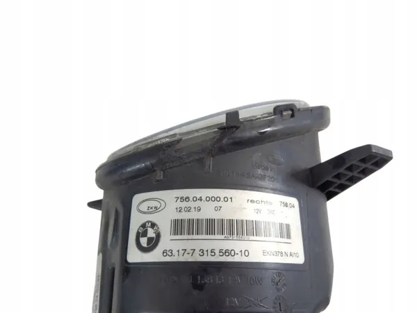 BMW Halogen LED Höger Framlykta OEM 63177315560 image 4