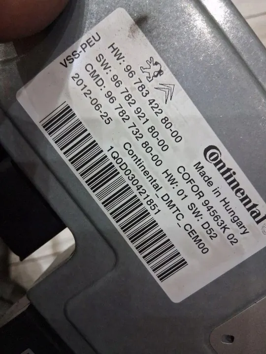 Citroen Start-Stop Capacitor Module OEM 9678342280 image 6
