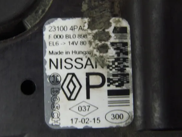 Nissan X-Trail T32 1.6 BENZ generaattori 231004PA0A image 6