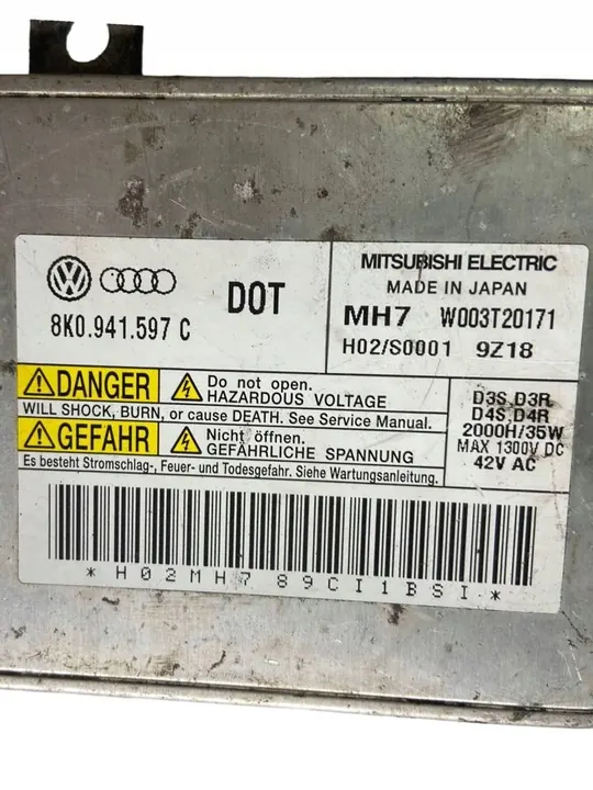 Módulo convertidor de luz Xenon Volkswagen Polo V 6R 8K0941597C image 2