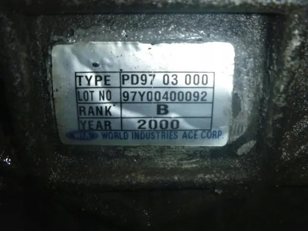 Lublin II 2.4D Manual Gearbox PD9703000 image 3