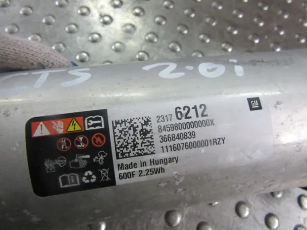 Cadillac CTS III 2.0i 2016 Kondensorfilter OEM 4x4OE004987 image 3