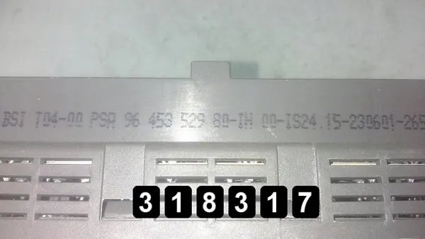 ECU Citroen C5 2002 OEM AM-318317 usado image 5