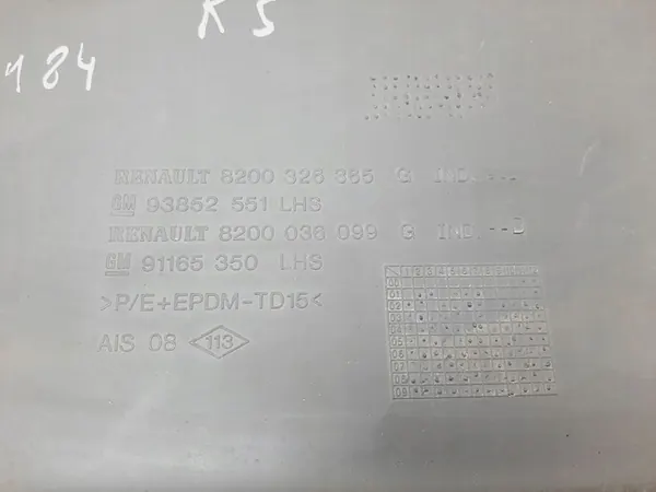 2007 Renault Trafic II Takapuskuri 8200326365 image 4