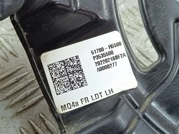 Escudo do disco de freio dianteiro Kia OEM 51700R5500 image 3