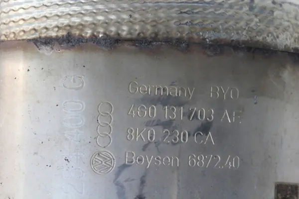 Katalysaattori OEM 4G0131703AE Audi A4 A5 A6 A7 image 5