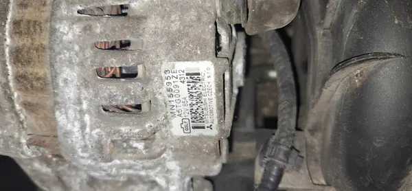 Alternador Mitsubishi Colt 2003 1.3L mn155953 image 4