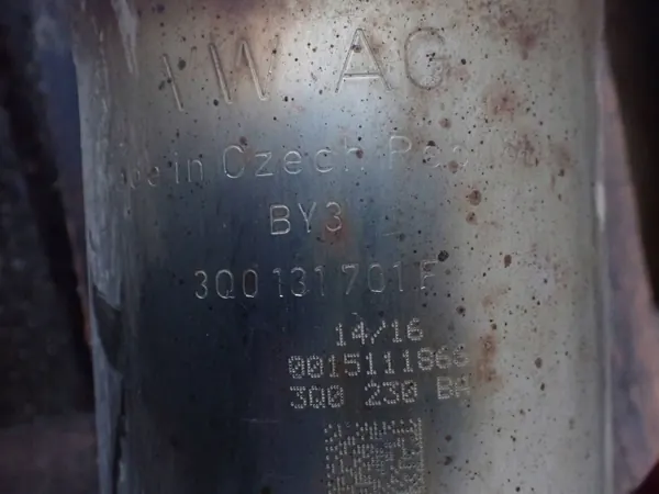 DPF-suodatin OEM 3Q0131701F Volkswagen Tiguan 2017 image 3