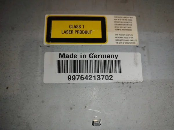 Lector DVD GPS Porsche OE 99764213702 - Usado image 4