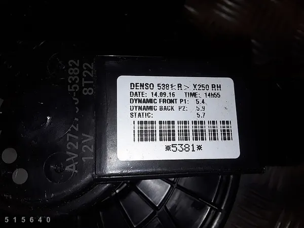 Ventilateur moteur chauffage 2017 Jaguar XJ X351 5381 image 4