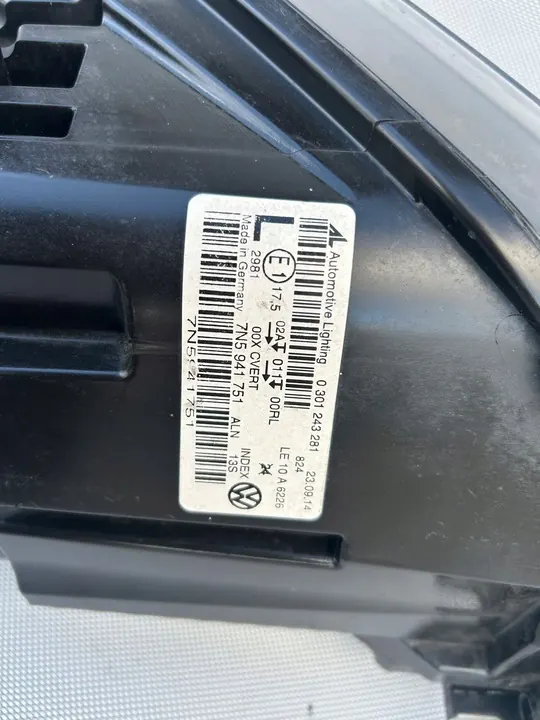 FARO ESQUERDO SEAT ALHAMBRA BI-XENON 7N5941751 image 2