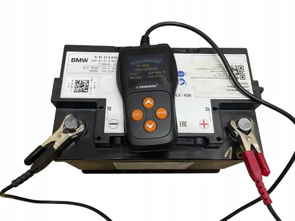 AGM-Batterie OEM 9878490 12V 70Ah für BMW image 5