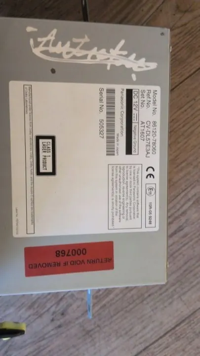 Multimediastation voor links OEM 8612078060 Opel image 5