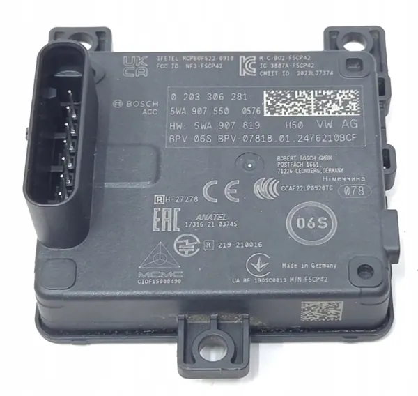 ACC-radar OEM 5WA907550 för VW Audi Skoda image 5
