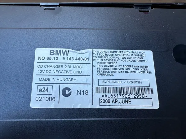 Caixa de elevação BMW 7 E65 CD 9143440 - Peça OEM image 10