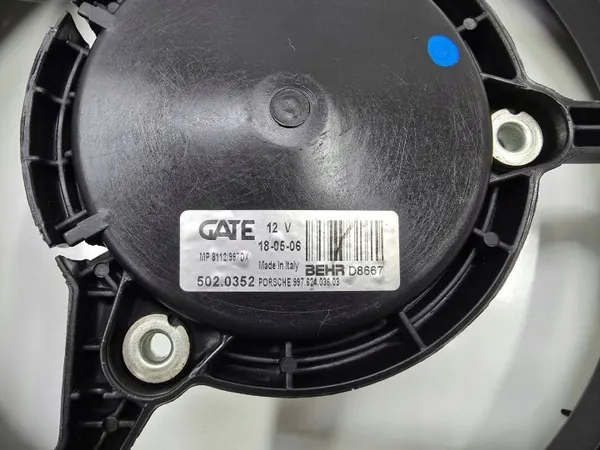 Cubierta ventilador radiador Porsche 911 997 OEM 99762403603 image 10
