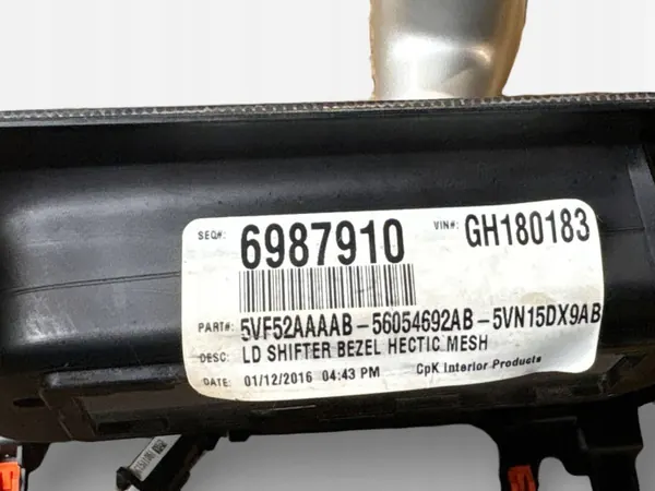 Dodge Charger 2017 Versnellingsstang OEM 5VF52AAAAB image 6