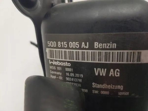 Stadsverwarming Webasto OEM 5Q0815005AJ voor Audi A3 S3 image 6