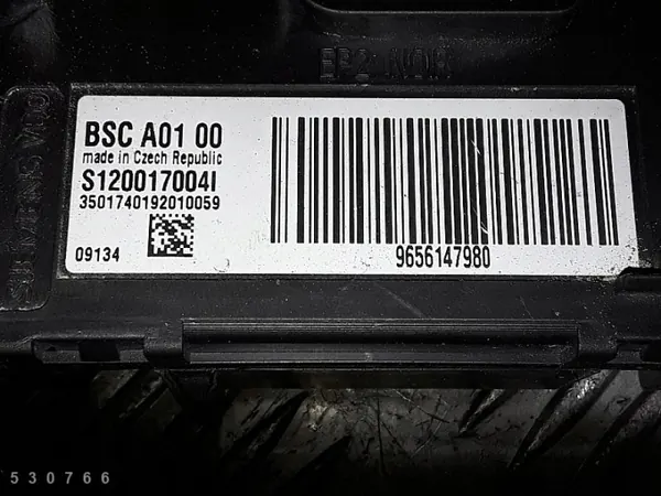 2008 Peugeot 308 SW ECU 1.6 HDi 9656147980 image 3