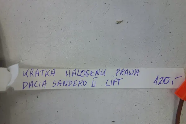 Griglia Fendinebbia Destro Dacia Sandero II Lift 261A24864R image 4