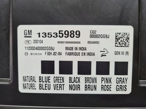 Módulo de conforto Opel Astra K Lift 13535989 image 3