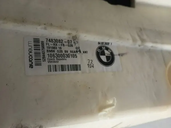 BMW OE 7483082 Heckteppich für 3er G20 image 9