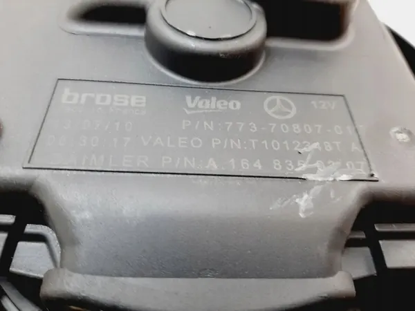 Mercedes-Benz ML W164 2010 Motor do Ventilador image 6