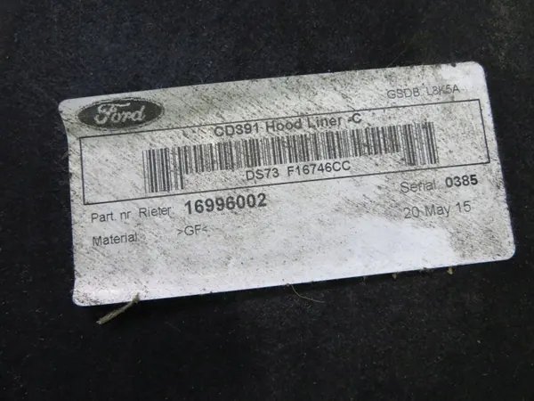 Isolamento capô Ford Mondeo MK5 OEM DS73F16746CC image 8