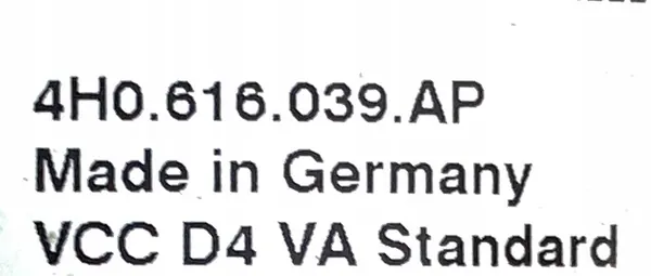 Framfjäder AUDI A8 S8 4H0616039AP image 5