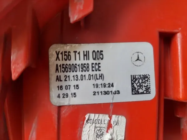 VÄNSTER BAKLJUS - MERCEDES GLA W156 - FULL LED - OEM A1569061958 image 7