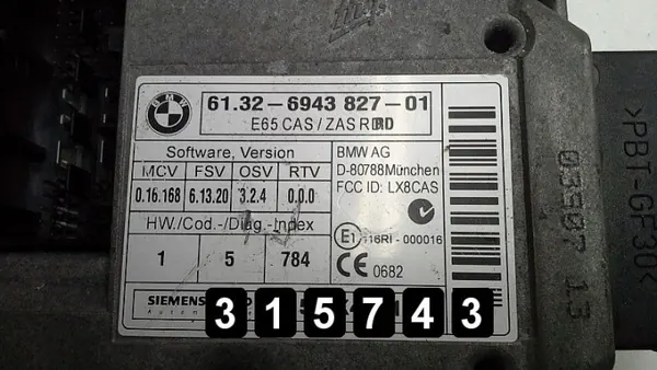 Gebruikte BMW motorregelaar OEM AM-315743 image 4