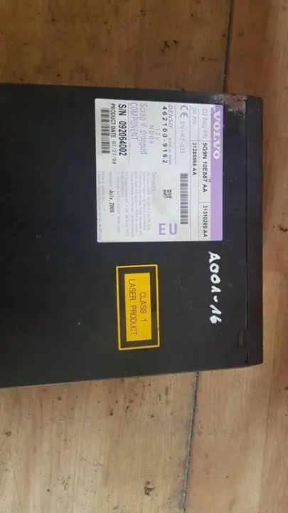 Volvo CD-vaihtaja OEM 31310200AA XC60 2.4L:lle image 2