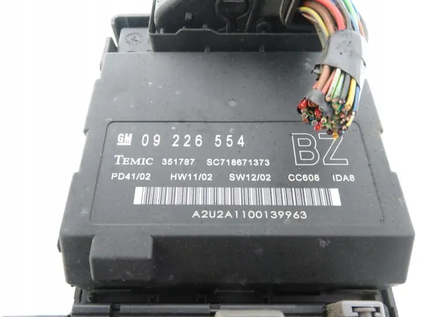 Unité de Commande Moteur OEM 12571663AL Opel Vectra C image 5