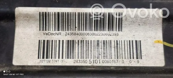 Mercedes-Benz EQB 2022 Achter Hulpframe OEM A2433520000 image 3