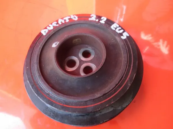 Polea de correa Fiat OE usada para Ducato Jumper 2.2 image 2