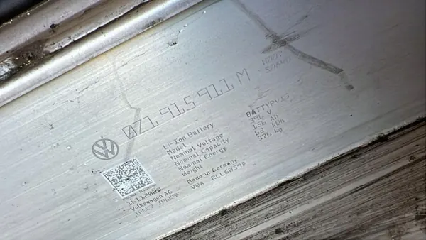 Batería usada OEM 0Z1915911M para Volkswagen ID.3 image 5