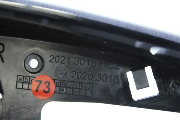 Spiegelbefestigungsring rechts OEM 7284126 Schwarz glänzend image 6