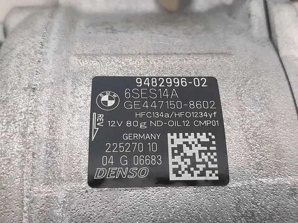 Compressore Aria Condizionata BMW 2 G42 M2 G87 3 G20 M3 G80 4 G22 G26 M4 G82 image 3
