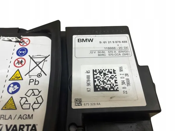 AGM Start-Stop Akku OEM 9878488 12V 50Ah image 4