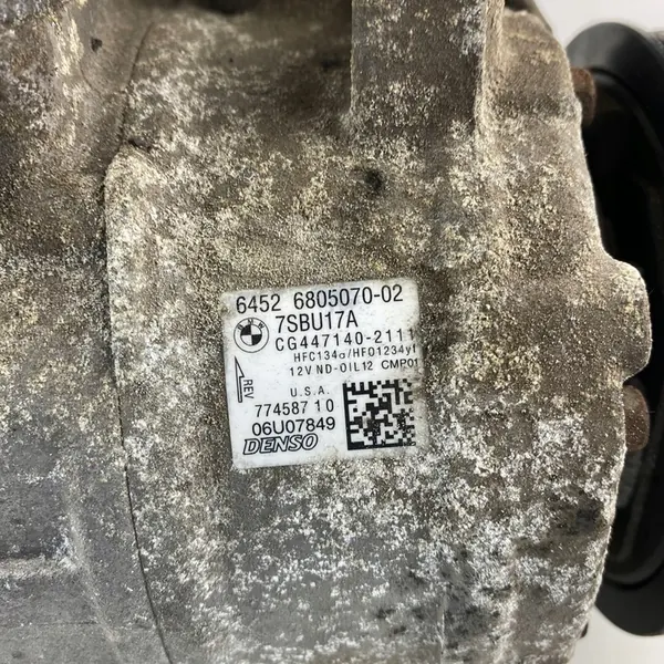 Compressore aria condizionata BMW N57 X5 X6 F11 F12 F15 F16 3.0d image 6
