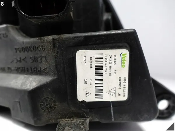 Porsche Macan 95B Cayenne 7P5 Farol de Neblina Esquerdo OEM image 9