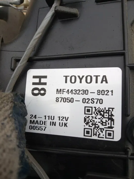 Toyota OE Lämmitys OEM 87010-02v70 Auris II 13-18 image 4