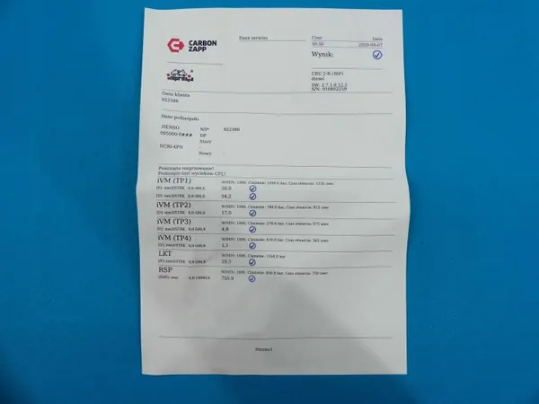 Injector Opel Signum 97239161, 08J00014 image 3