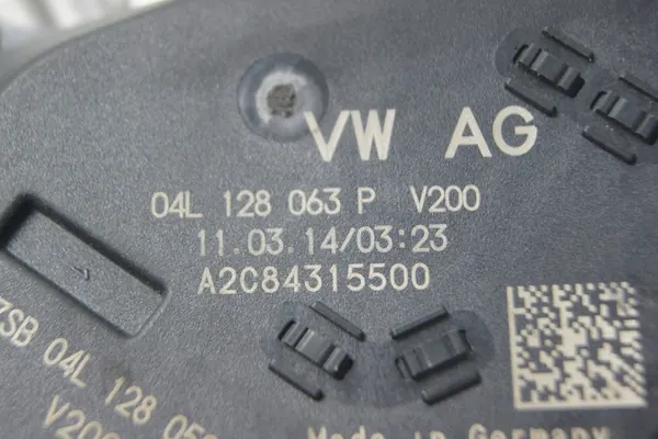 Corpo de borboleta Volkswagen OE 04L128637B image 5