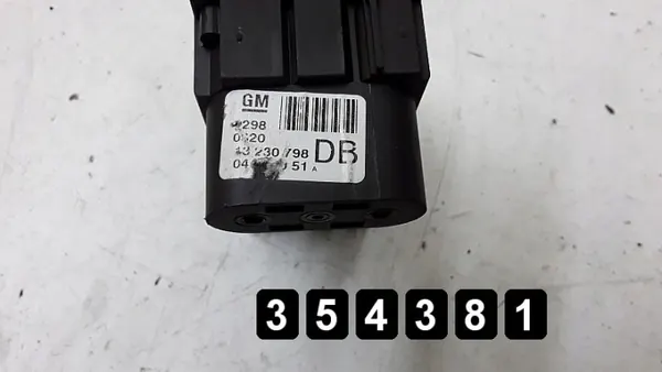 Interruptor Opel usado OEM AM-354381 para Vectra 2007 image 2