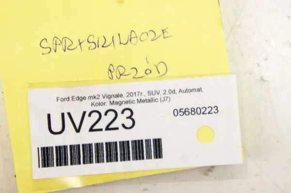 UV223 Ford Edge Mk2 Jets Lave-glace Capot Avant image 5
