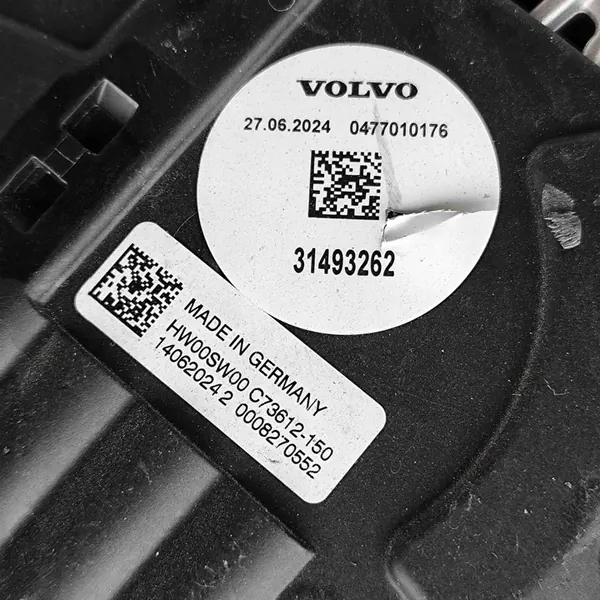 Kylarrubrik Volvo XC60 II 2.0L OE 31493262 image 6