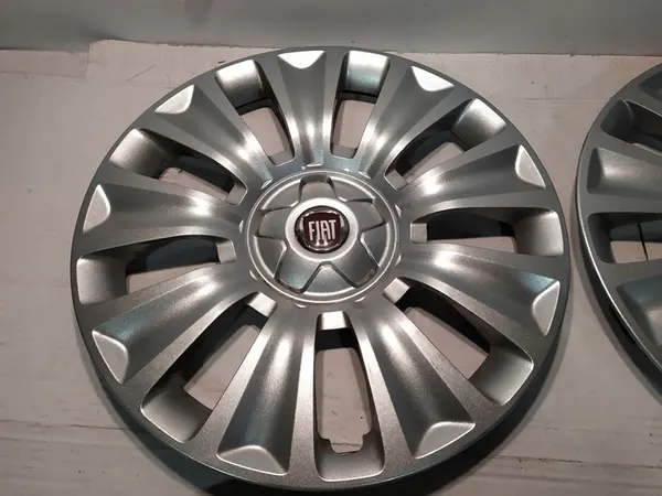 Fiat Originele Wielkap 15" Zilver image 3