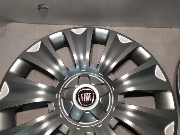 Fiat Originele Wielkap 15" Zilver image 4
